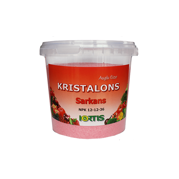 Hortis Kristalons Sarkans 0.5 kg